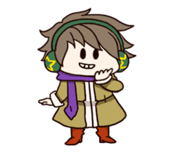 yuru danshi sticker #3221648