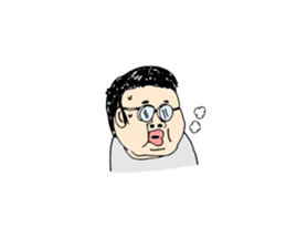 I drew 40 boys sticker #3221698