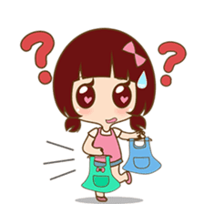 The sweet newlywed couple sticker #3221757