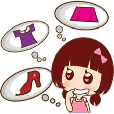 The sweet newlywed couple sticker #3221762