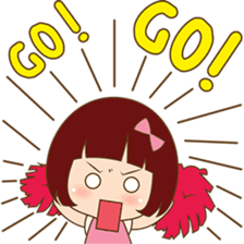 The sweet newlywed couple sticker #3221763