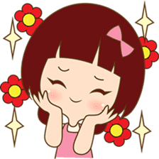 The sweet newlywed couple sticker #3221776