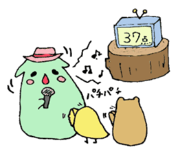 Molly and the friends of pleasant animal sticker #3221946