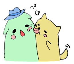 Molly and the friends of pleasant animal sticker #3221949