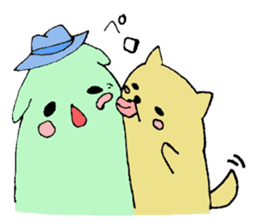 Molly and the friends of pleasant animal sticker #3221949