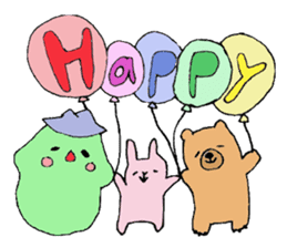 Molly and the friends of pleasant animal sticker #3221951