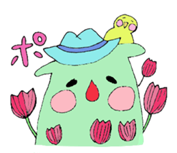 Molly and the friends of pleasant animal sticker #3221955