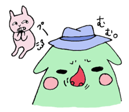 Molly and the friends of pleasant animal sticker #3221970