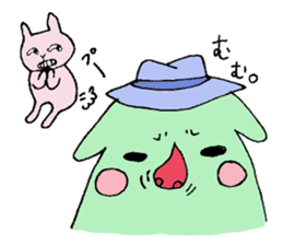 Molly and the friends of pleasant animal sticker #3221970