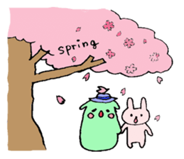 Molly and the friends of pleasant animal sticker #3221971