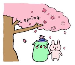 Molly and the friends of pleasant animal sticker #3221971