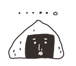 A rice ball man sticker #3222222