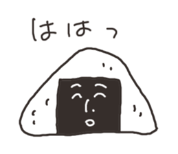 A rice ball man sticker #3222227