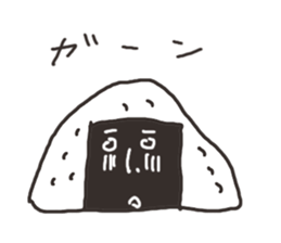 A rice ball man sticker #3222231