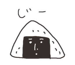 A rice ball man sticker #3222239