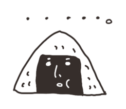 A rice ball man sticker #3222258