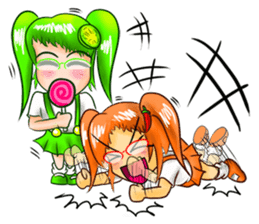 JeedJard - Twin Girls sticker #3222821