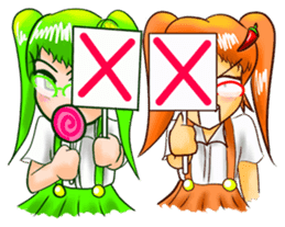 JeedJard - Twin Girls sticker #3222823