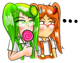 JeedJard - Twin Girls sticker #3222828