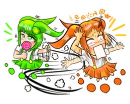 JeedJard - Twin Girls sticker #3222843