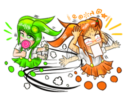 JeedJard - Twin Girls sticker #3222843