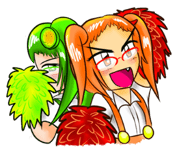 JeedJard - Twin Girls sticker #3222849