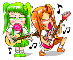 JeedJard - Twin Girls sticker #3222857