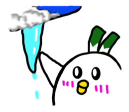 winter YONEKO sticker #3223003