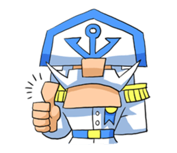 Admiral- White Beard sticker #3223219