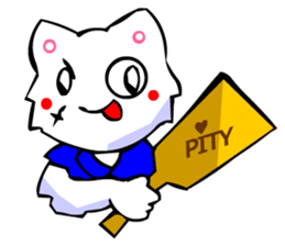 Bizarre Shirt Cat (New Year and Luck) sticker #3223267