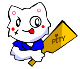 Bizarre Shirt Cat (New Year and Luck) sticker #3223267