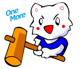 Bizarre Shirt Cat (New Year and Luck) sticker #3223277