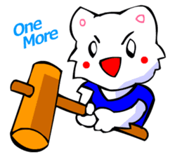 Bizarre Shirt Cat (New Year and Luck) sticker #3223277