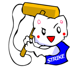 Bizarre Shirt Cat (New Year and Luck) sticker #3223278