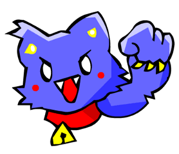 Bizarre Shirt Cat (New Year and Luck) sticker #3223290