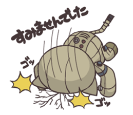 robot cat sticker #3223658