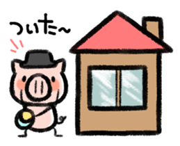 Message of pig sticker #3223822