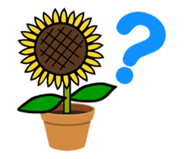 Feeling of a sunflower (English) sticker #3224703