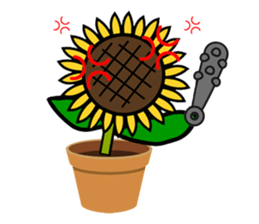 Feeling of a sunflower (English) sticker #3224708