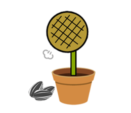 Feeling of a sunflower (English) sticker #3224713