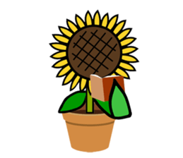 Feeling of a sunflower (English) sticker #3224730