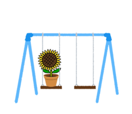 Feeling of a sunflower (English) sticker #3224732