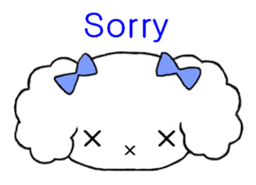 Cute Maltese sticker #3224747