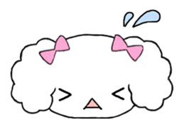 Cute Maltese sticker #3224752