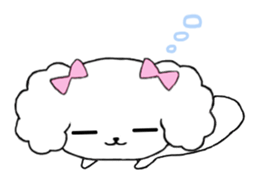 Cute Maltese sticker #3224765