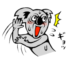 The long-faced KOALA Part4 sticker #3224980