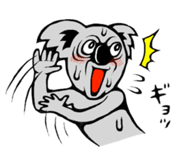 The long-faced KOALA Part4 sticker #3224980