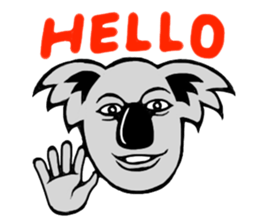 The long-faced KOALA Part4 sticker #3224984