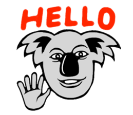 The long-faced KOALA Part4 sticker #3224984