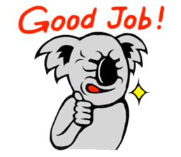 The long-faced KOALA Part4 sticker #3224985